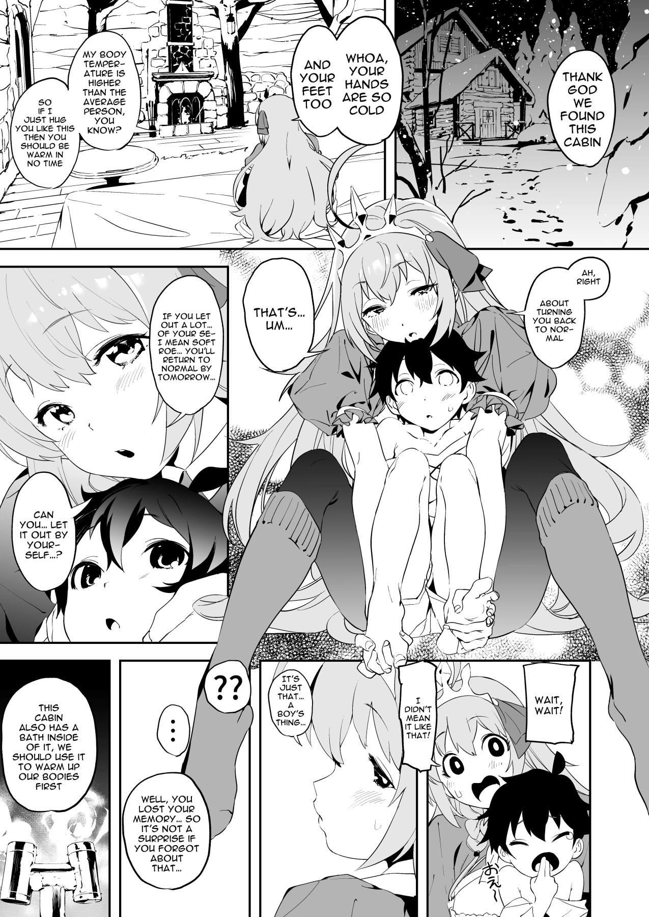 Hentai Manga Comic-Pecorine And The Shota Kishi-kun-Read-4